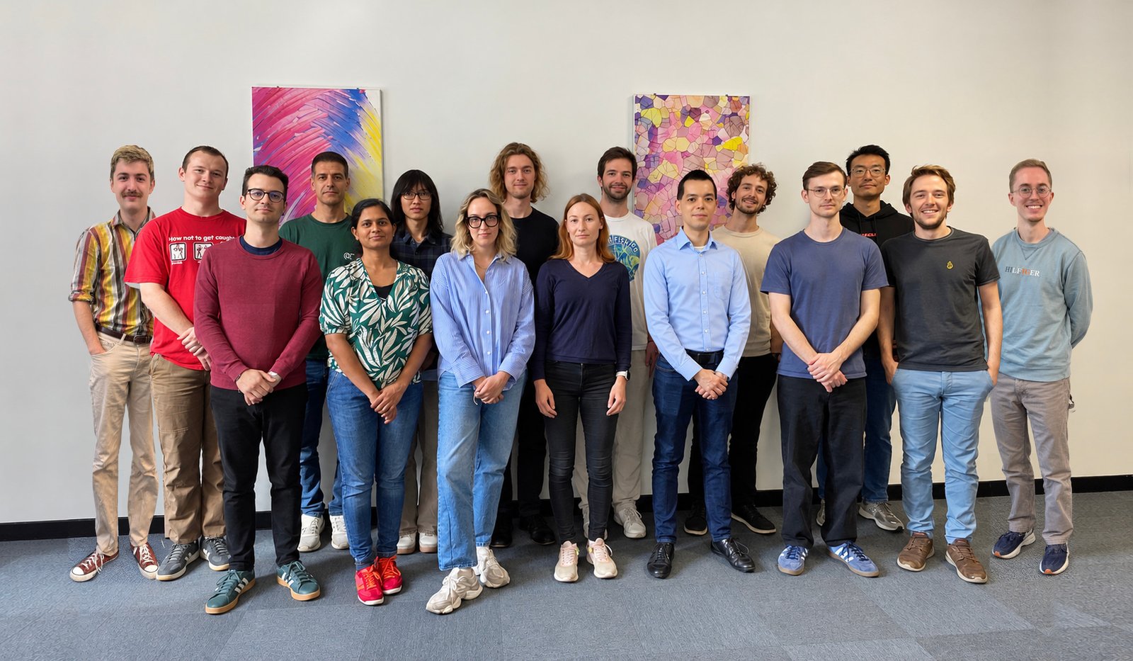 Members of the Lam Research Group at the University of Greenwich