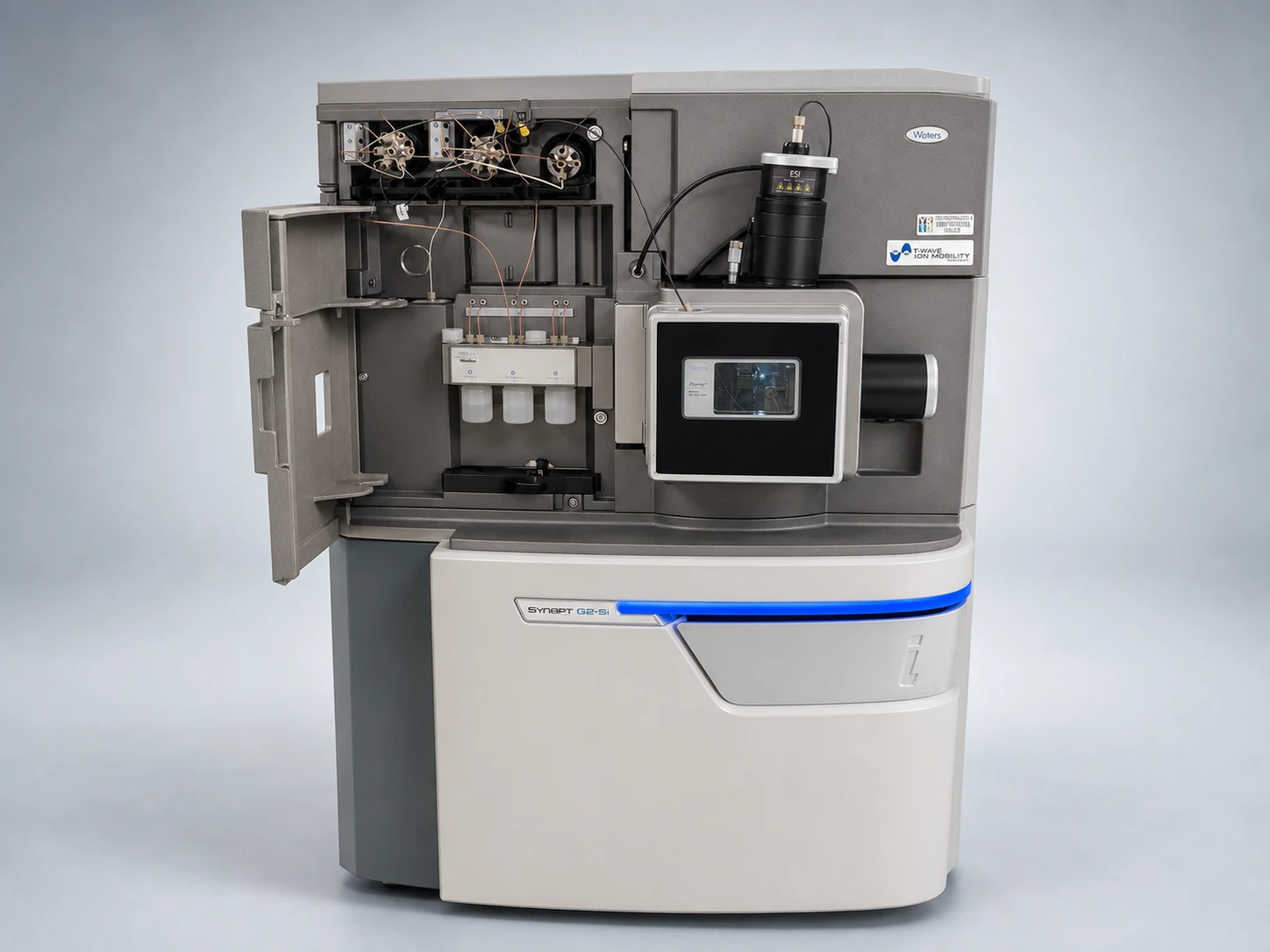 Waters SYNAPT G2-Si HDMS ion-mobility mass spectrometer