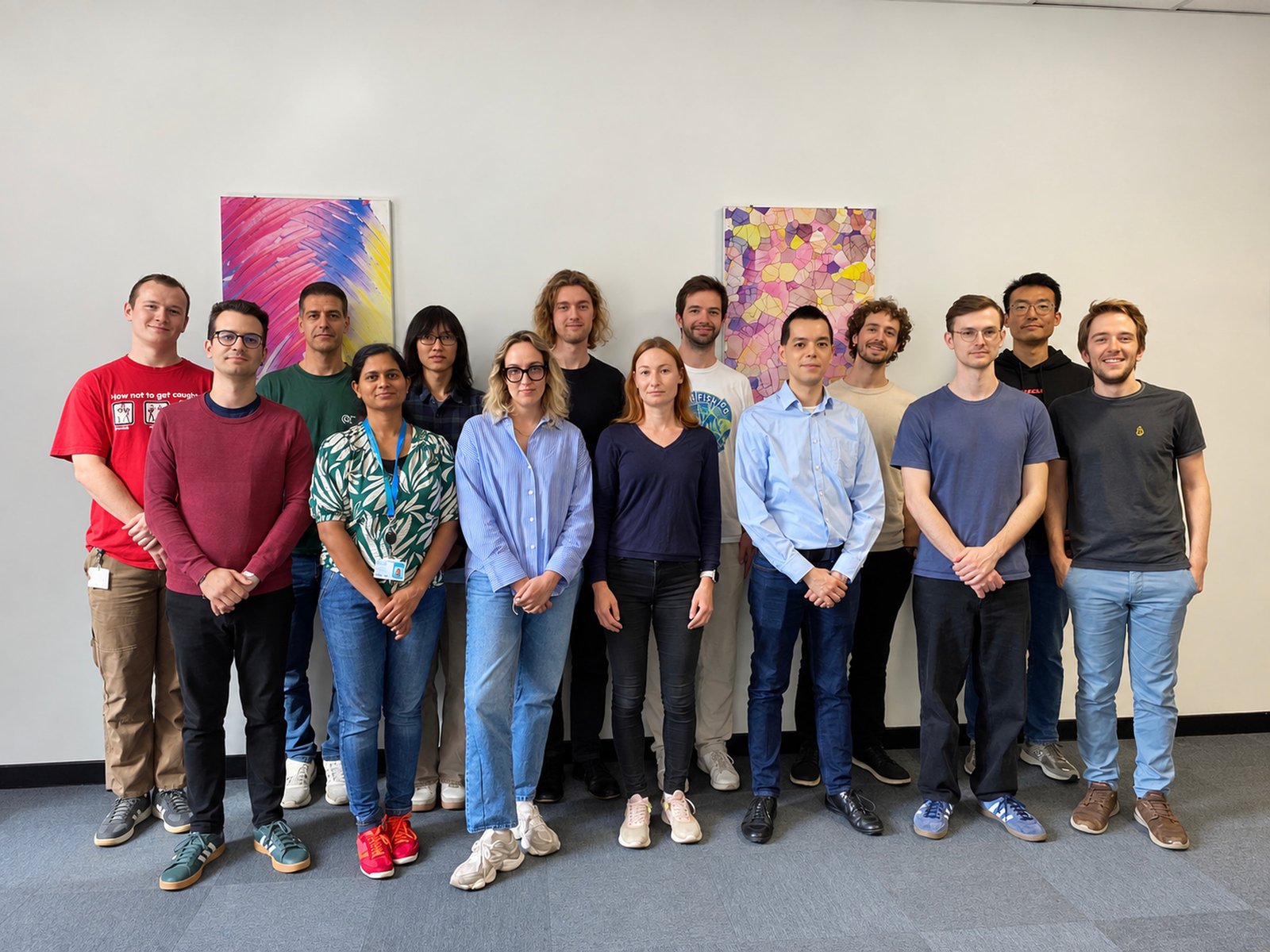 Members of the Lam Research Group at the University of Greenwich