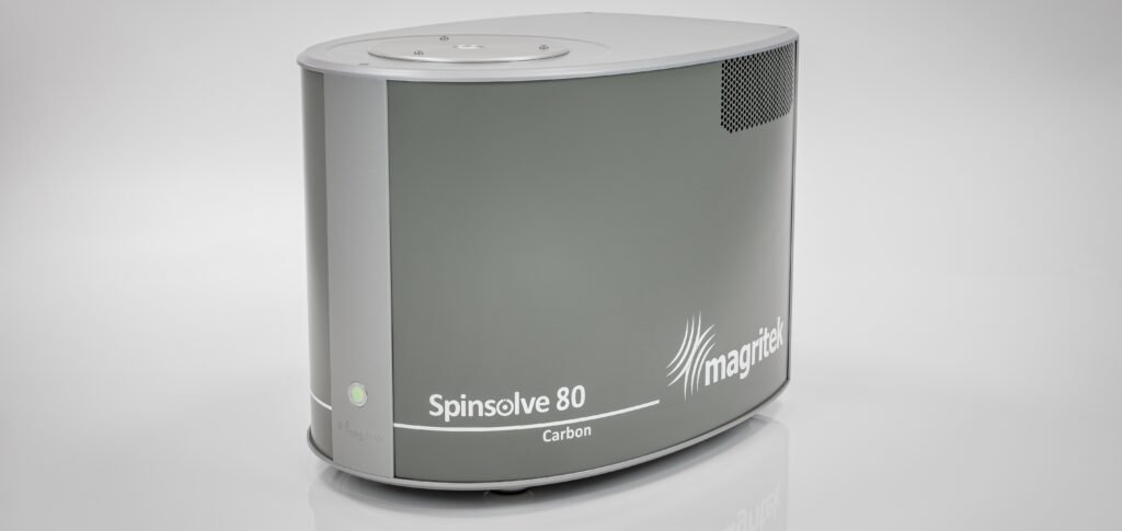 Magritek Spinsolve 80 MHz benchtop NMR spectrometer